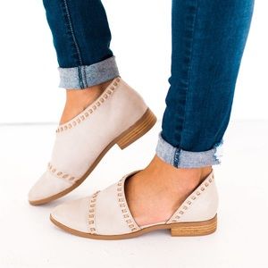 Freya Stitch Detail Flats